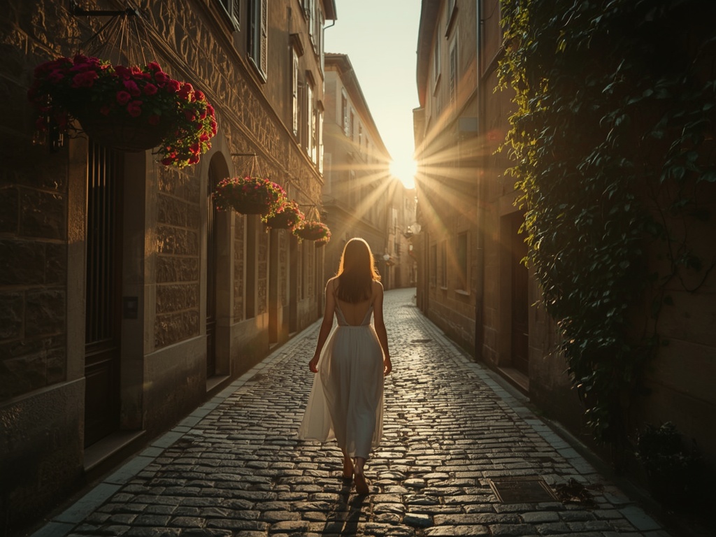 Golden Hour Alley