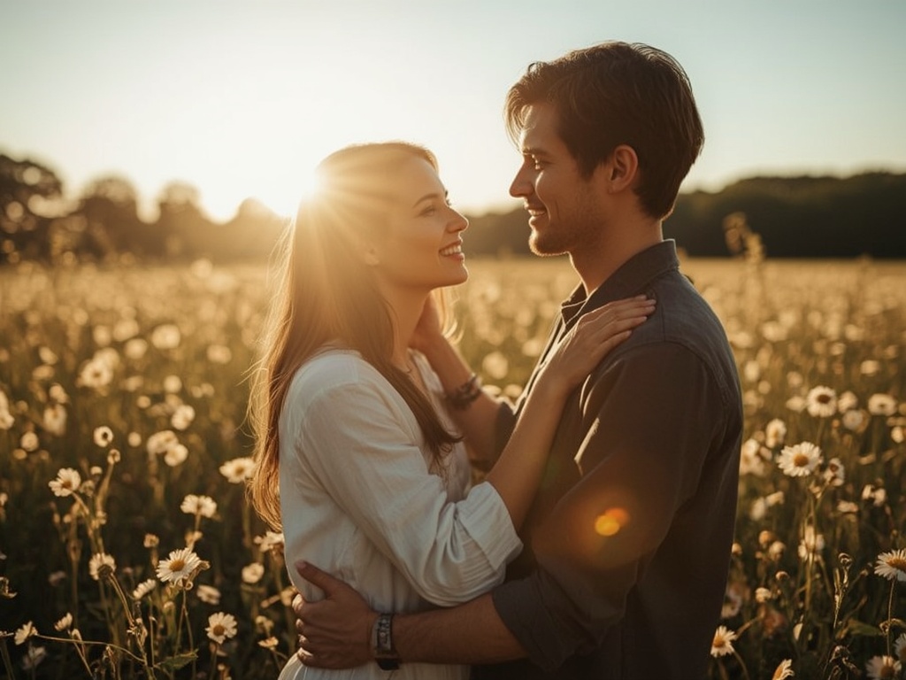 Golden Hour Embrace