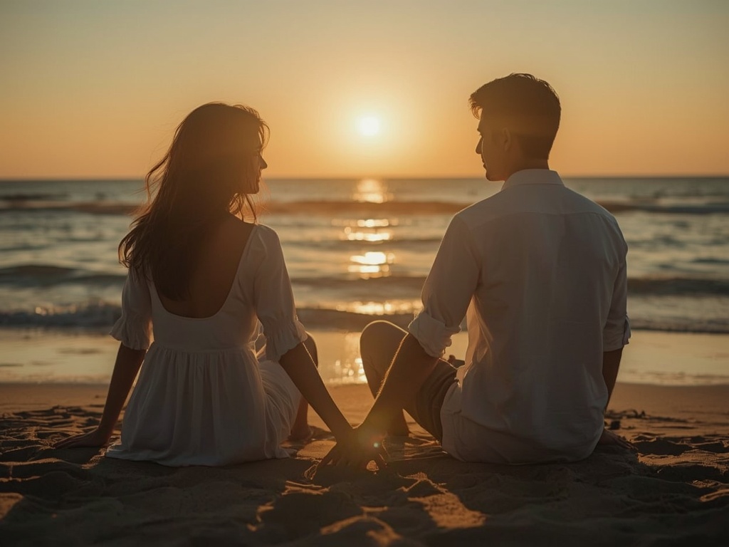 Golden Hour Embrace