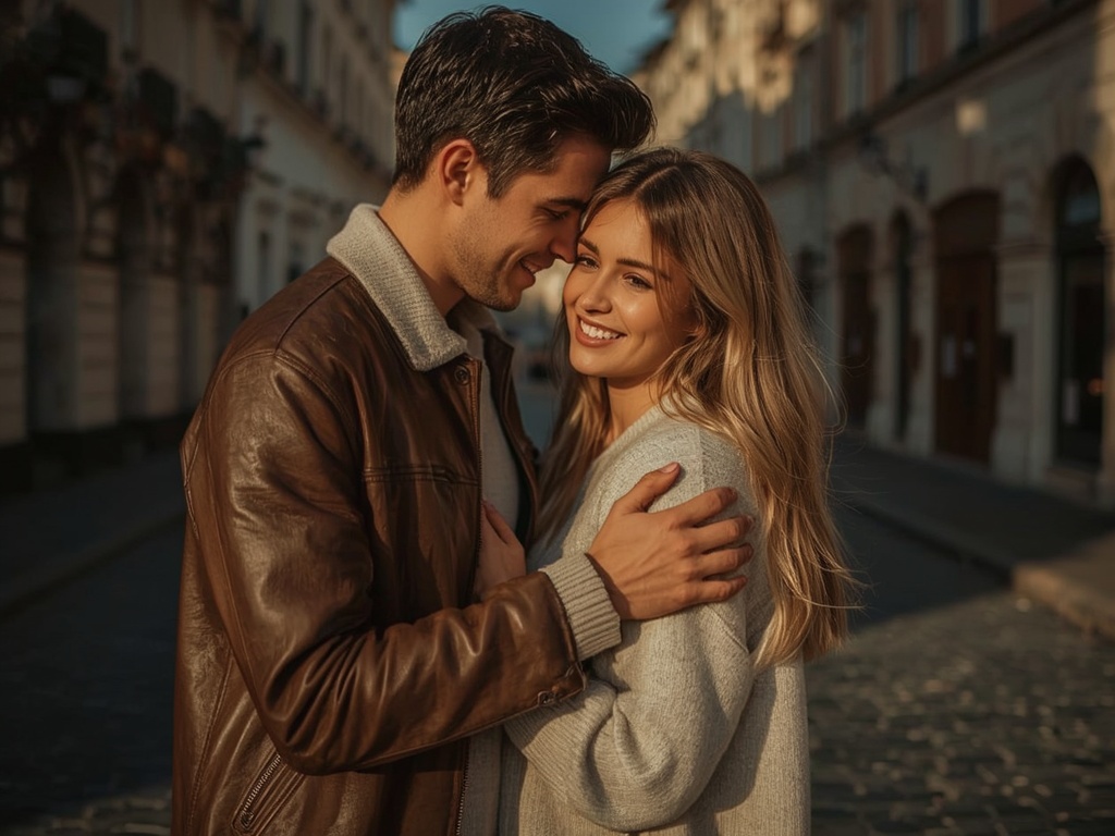 Golden Hour Embrace