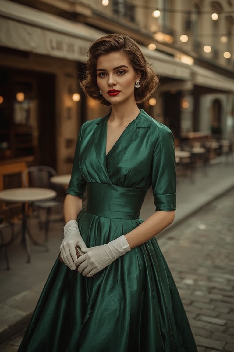 Golden Hour in Paris: Vintage Elegance