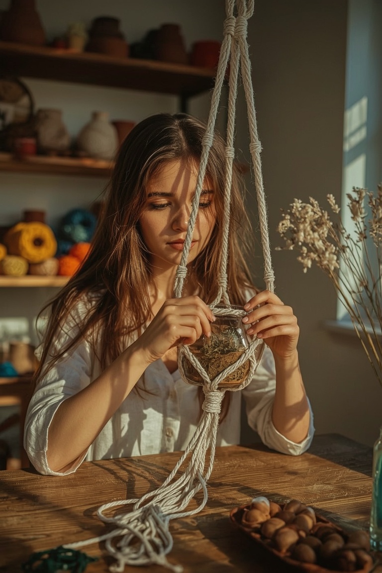 Golden Hour Macrame