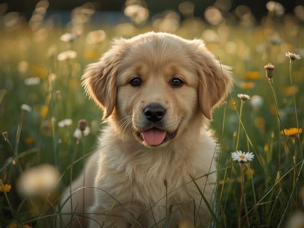 Golden Hour Pup