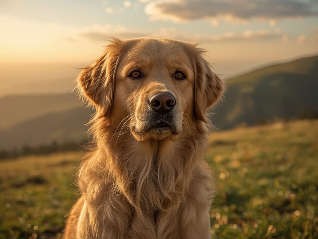 Golden Hour Pup