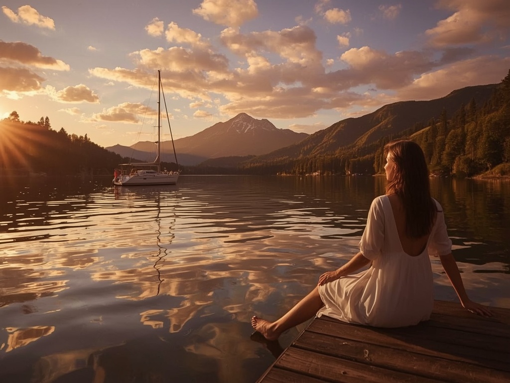 Golden Hour Serenity