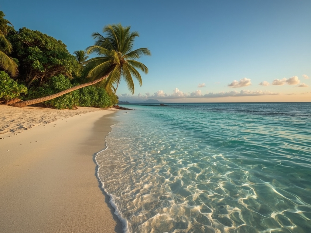 Golden Hour Serenity at a Hidden Paradise