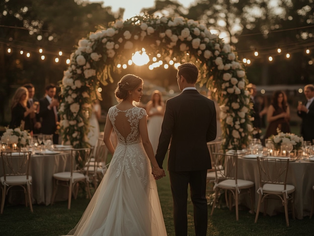 Golden Hour Wedding Bliss