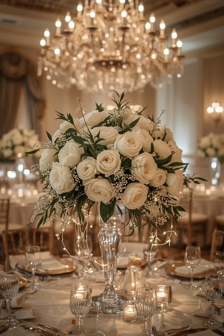 Golden Hour Wedding Reception Elegance