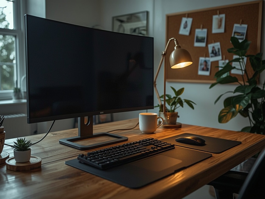 Golden Hour Workspace