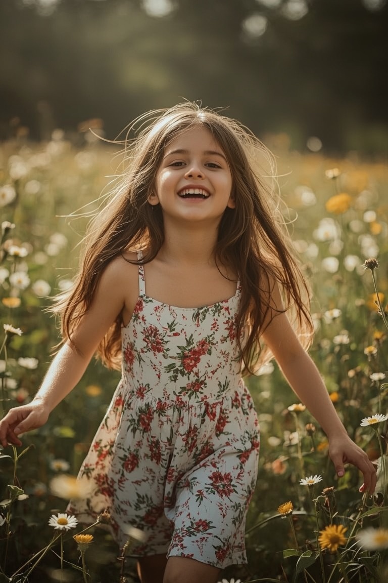 Golden Meadow Laughter
