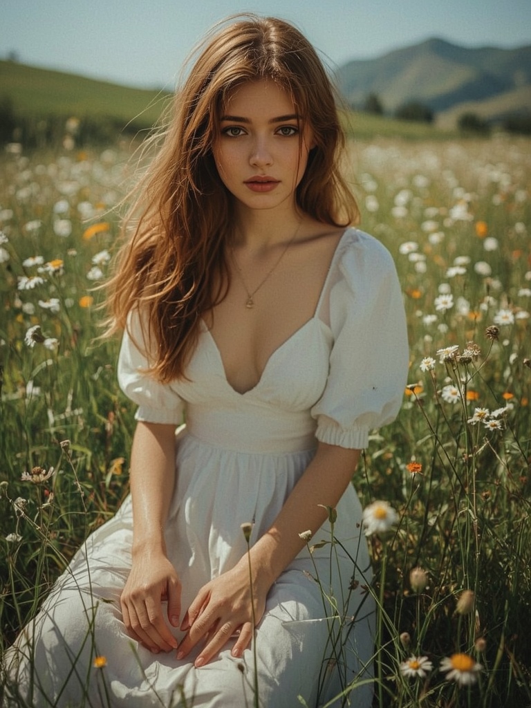 Golden Meadow Portrait