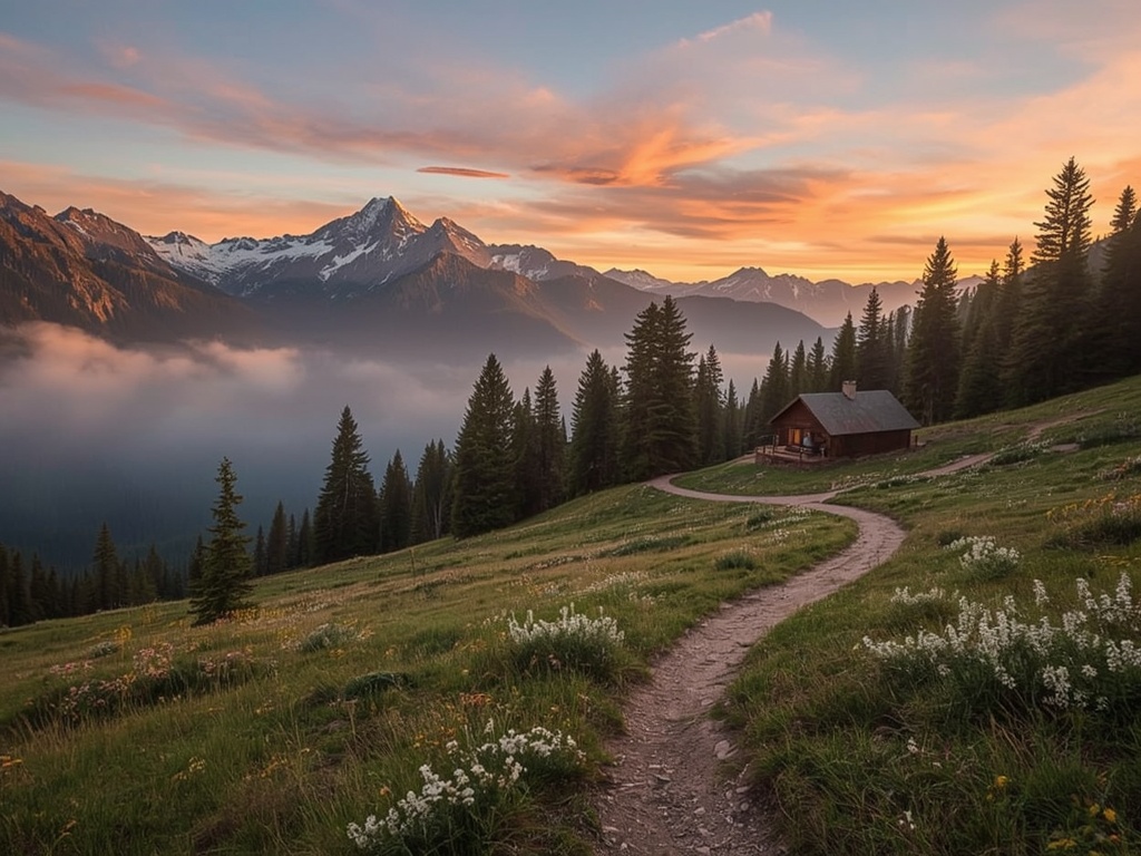Golden Morning Serenity