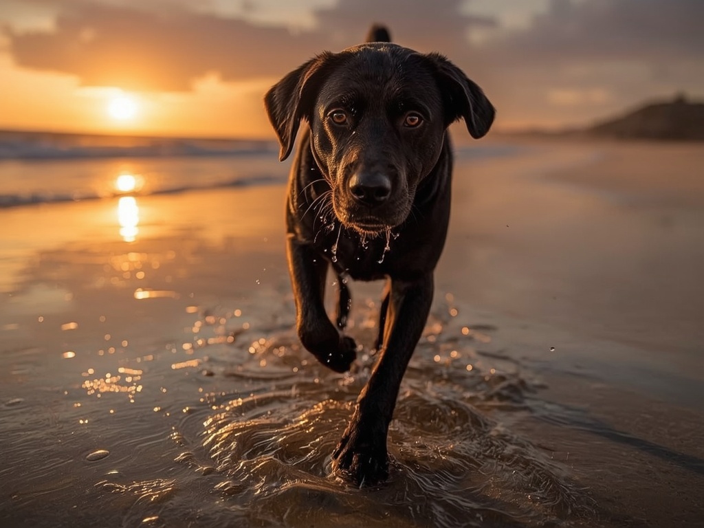 Golden Retriever Run