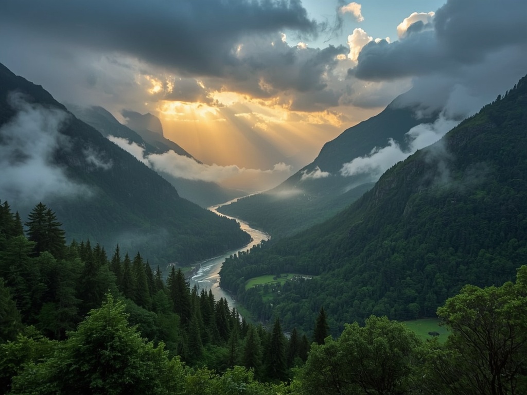 Golden Valley Sunrise