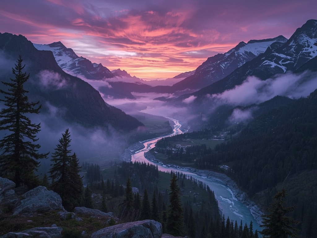 Golden Valley Sunset
