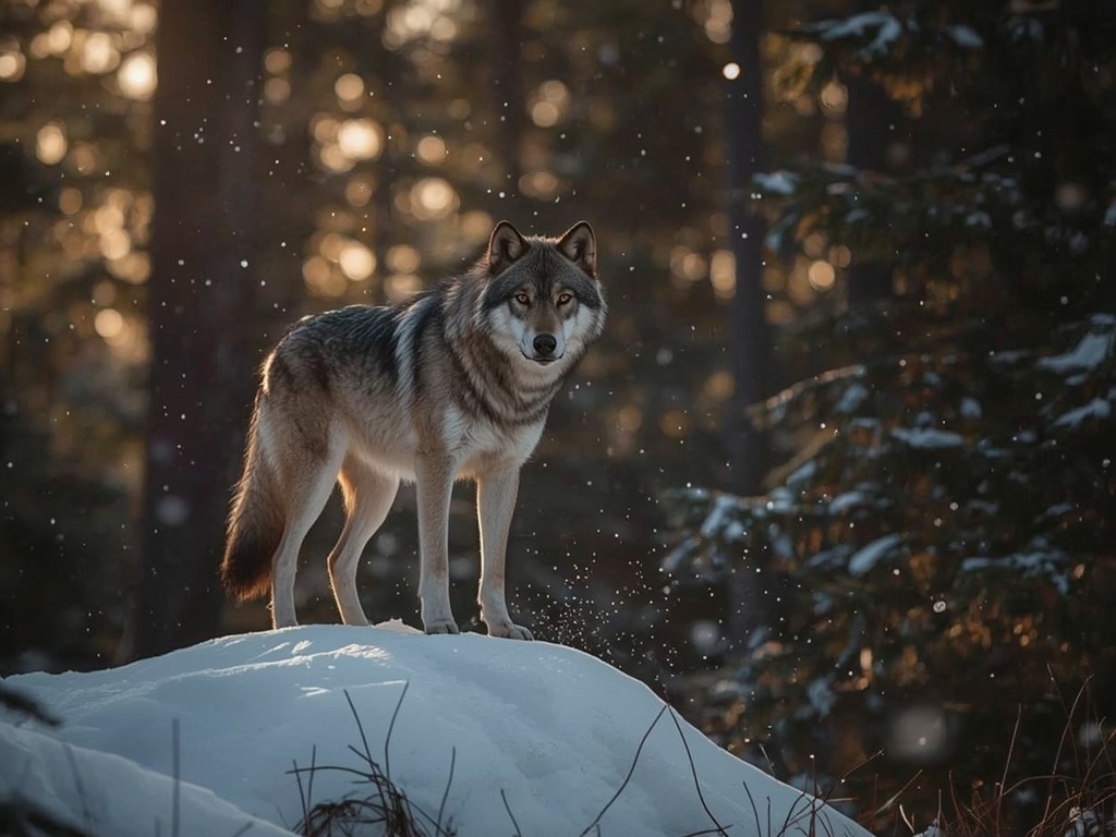 Guardian of the Snowy Pines