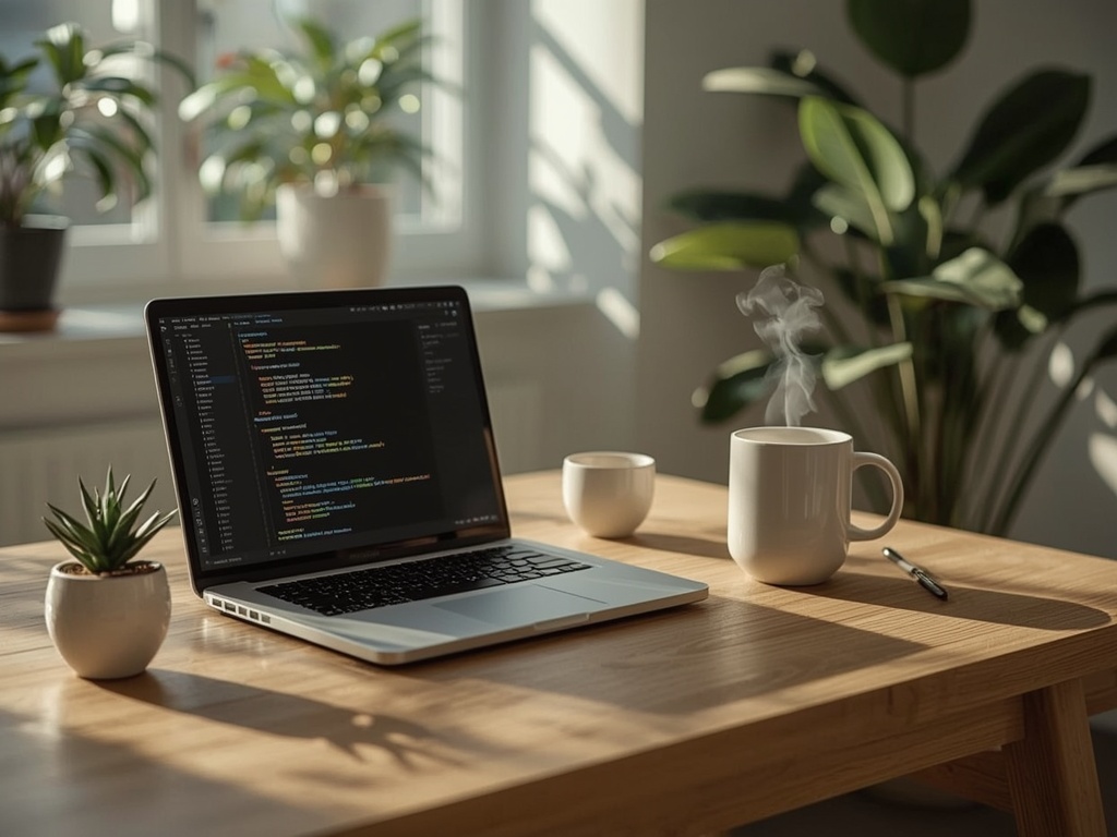 Inspiring Workspace Oasis