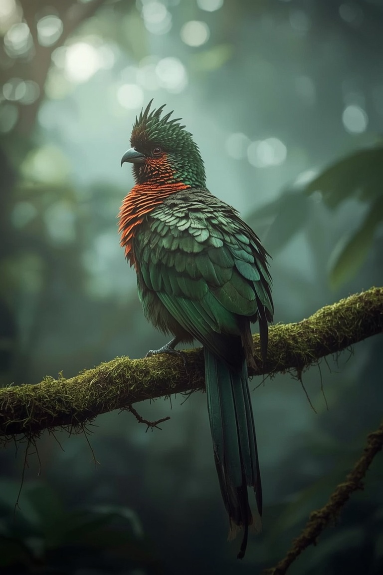 Iridescent Jewel of the Cloud Forest