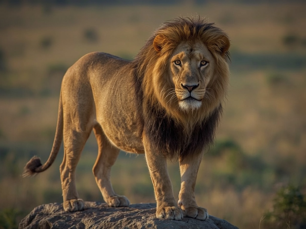 King of the Golden Savannah