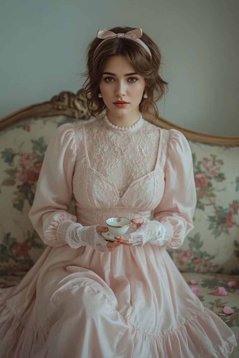 Lace and Roses: A Coquette Dream