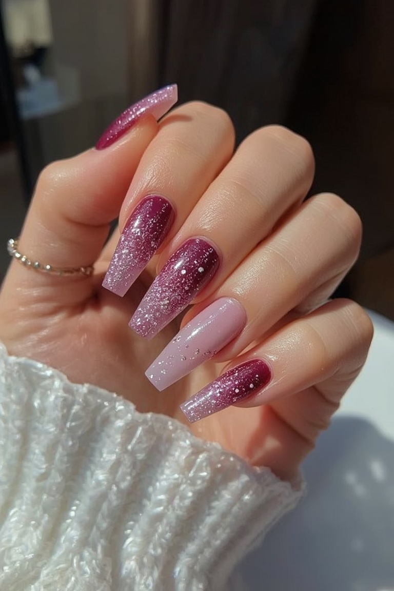 Lavender Dreams Gel Nails