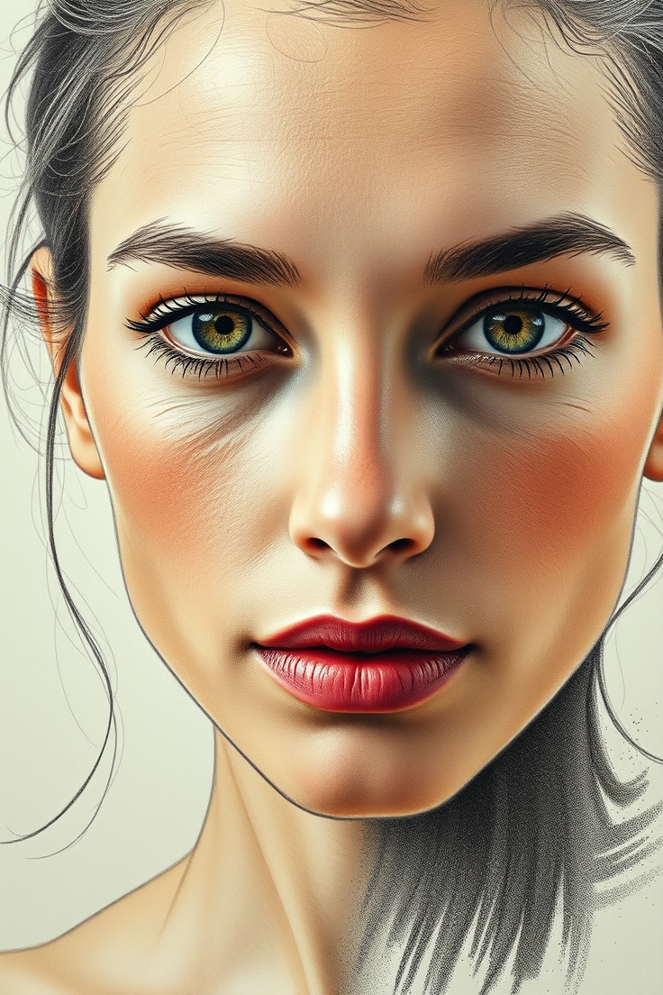 Real Portrait Drawing