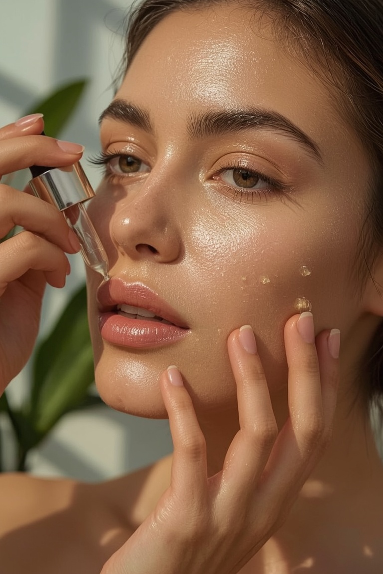 Luminous Glow: The Perfect Serum Drop