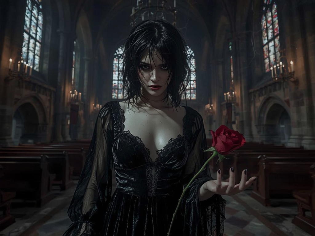 Midnight Requiem: The Gothic Rose