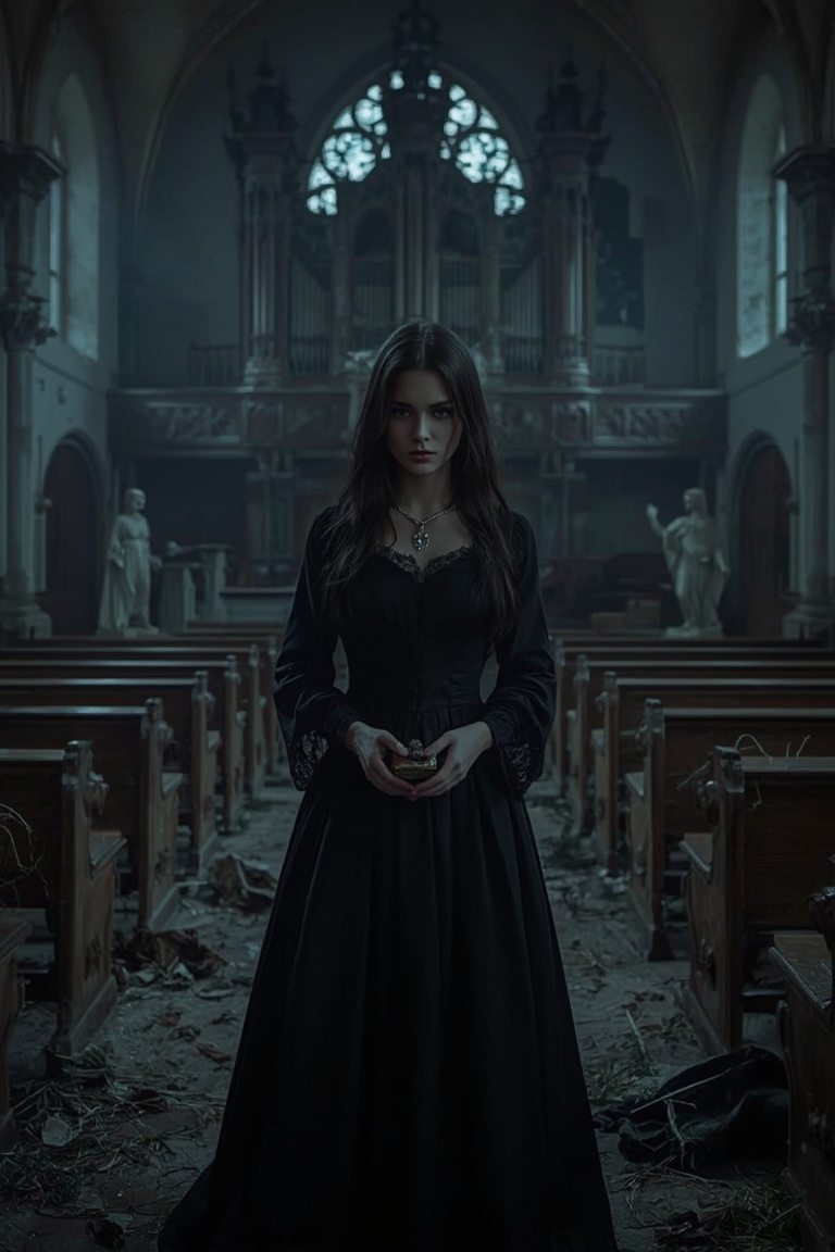 Midnight Reverie in the Abandoned Church