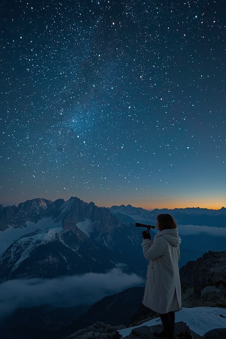 Midnight Serenade in the Swiss Alps