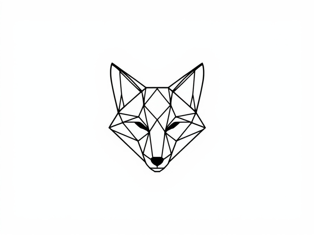 Minimalist Fox Logo