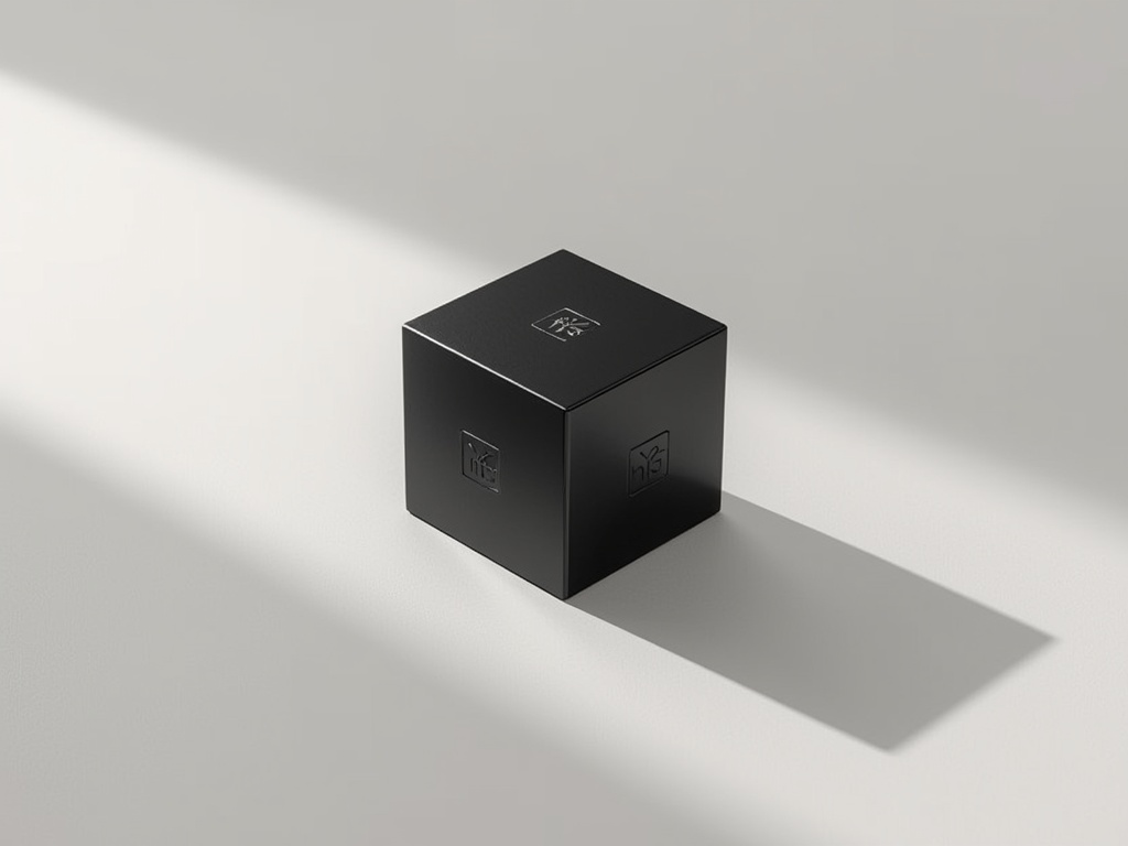 Minimalist Luxury Brand Cube