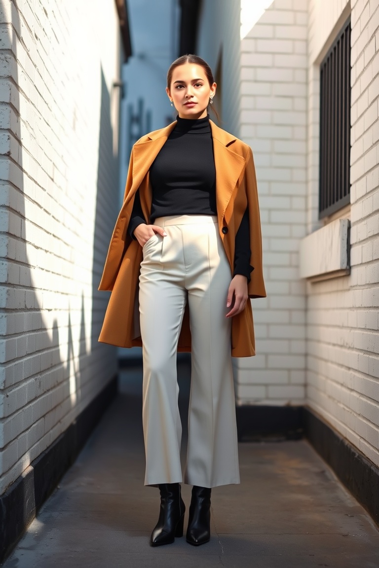 Monochrome Elegance in Motion