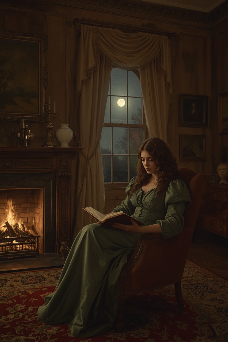 Moonlit Reading