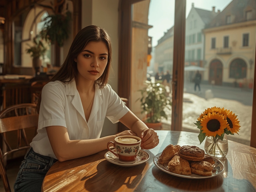 Morning Brew in the Village Square