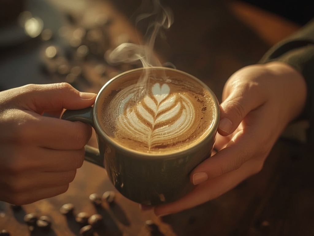 Morning Latte Serenity