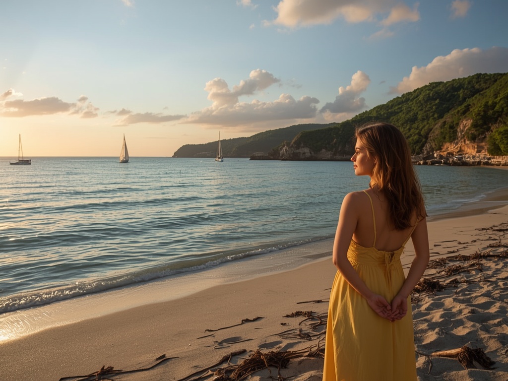 Morning Serenity at the Ocean's Edge