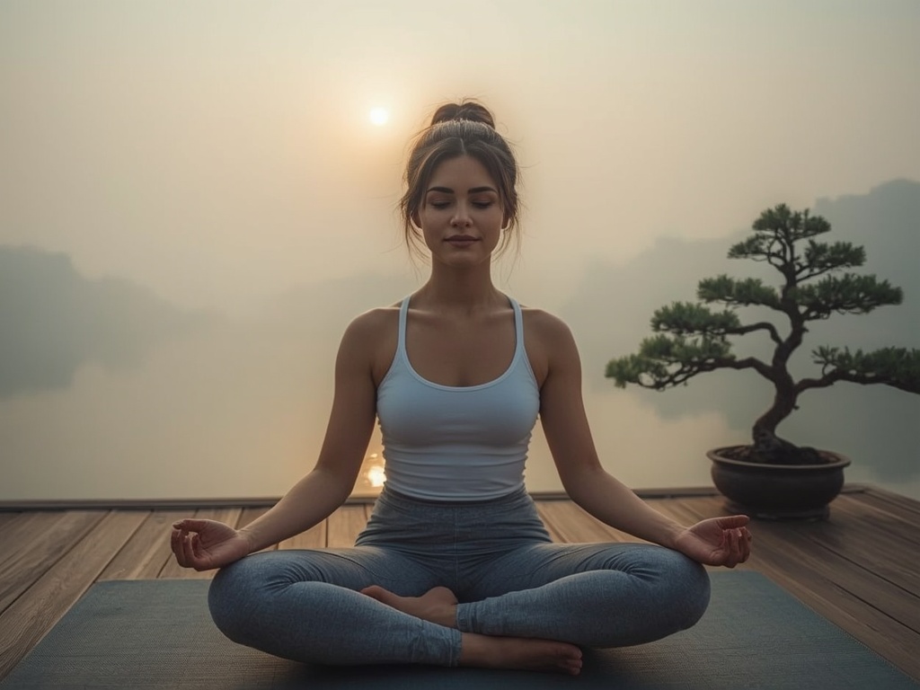 Morning Stillness: Yoga at Dawn