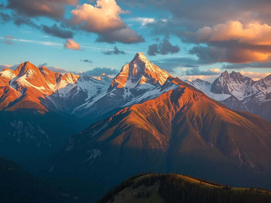 Epic Mountains Landscape
