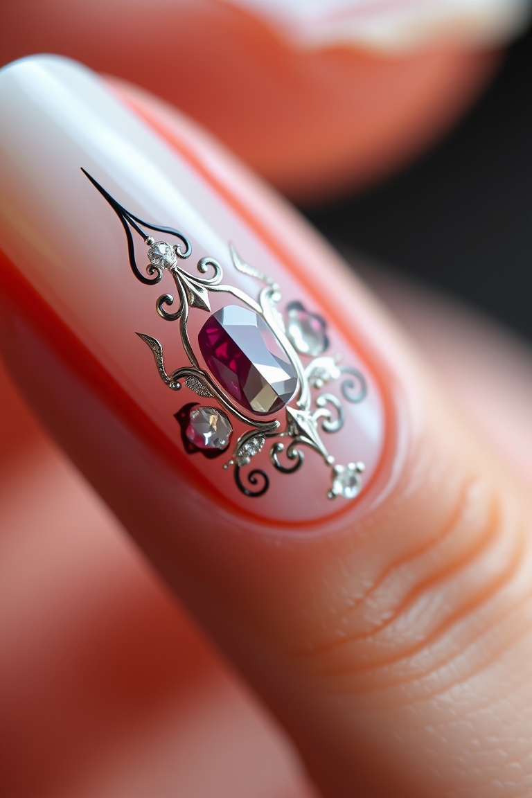 Luxury Nail Art Design