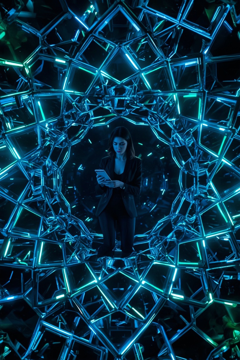 Neon Cubes Infinity
