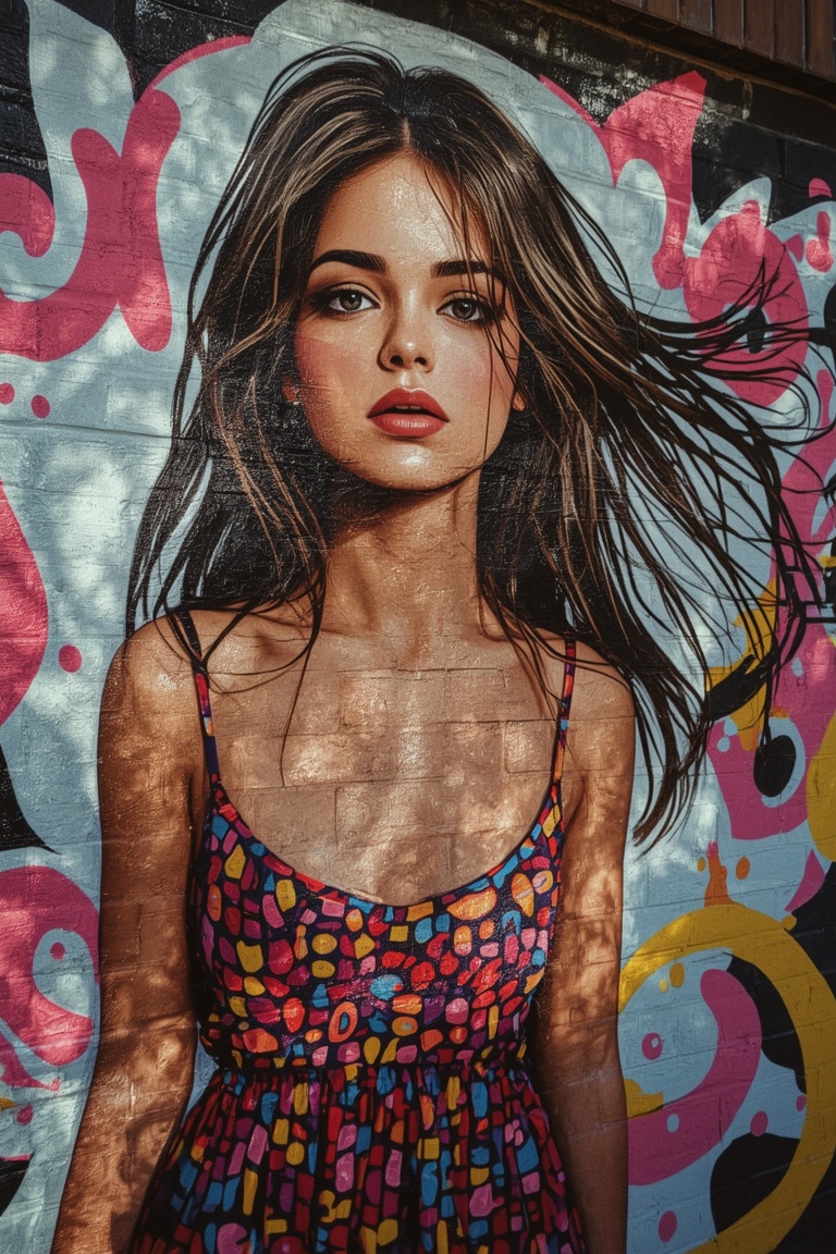 Neon Dreams on Brick