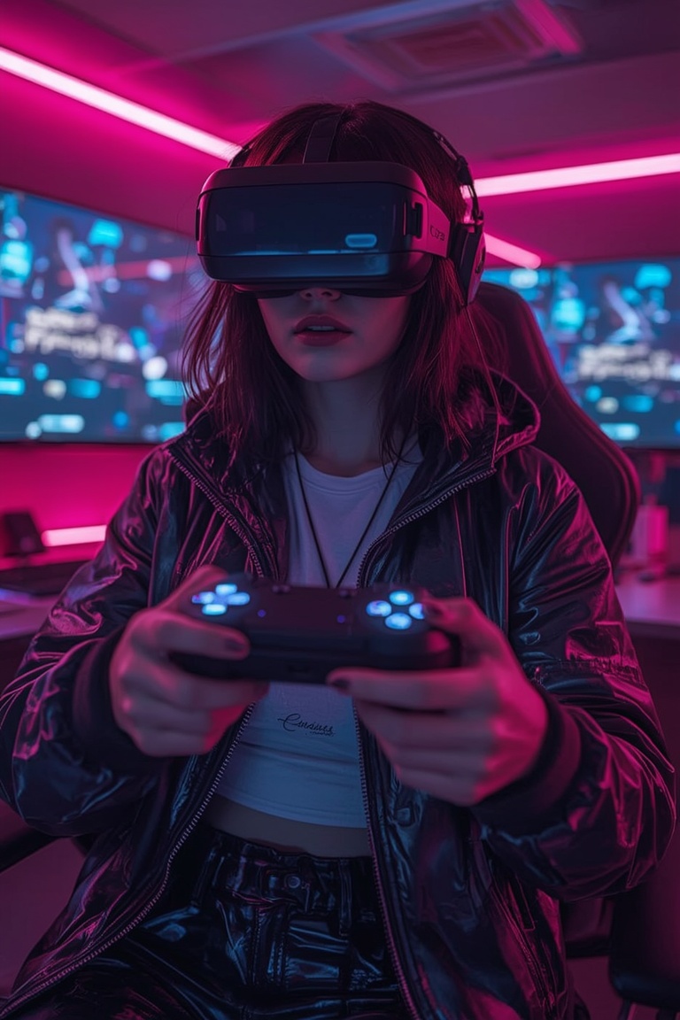 Neon Gamer: Cyberpunk VR Experience