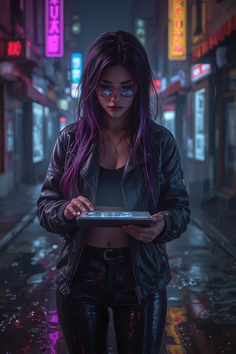 Neon Hacker