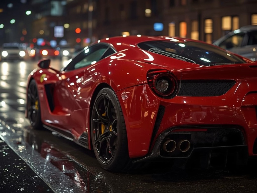 Neon Nights: Ferrari LaFerrari