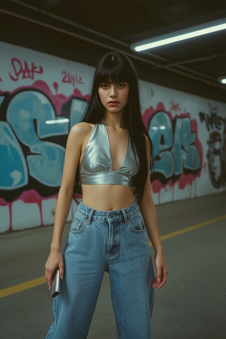 Neon Nostalgia: Y2K Flashback