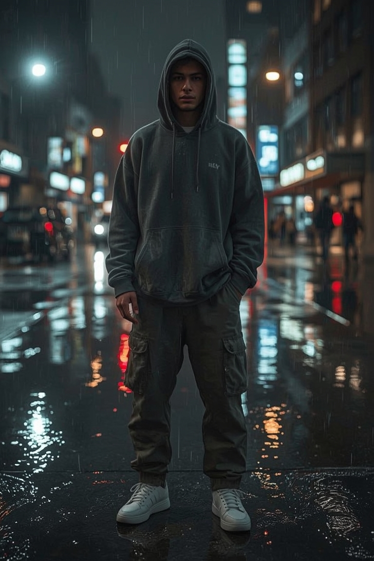 Neon Rain Streetwear