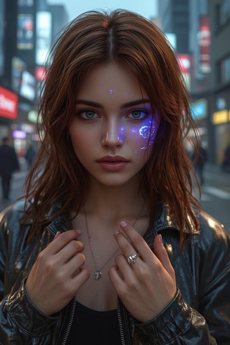 Neon Reflections