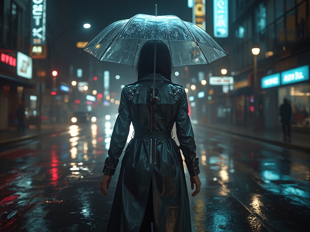 Neon Reflections