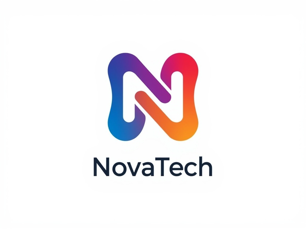 NovaTech Modern Logo